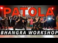 Lagu PATOLA BHANGRA WORKSHOP | RAF SAPERRA | BHANGRA EMPIRE