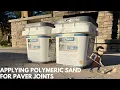 Applying Polymeric Sand for Paver Joints