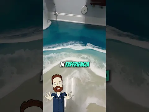 ¿Piso común de cerámica o piso de resina epoxy? 🤯✨
