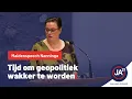 Maidenspeech Annabel Nanninga: 'Onze kant van de overkant'