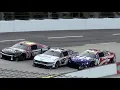 Nascar Race Martinsville 10-26-2025 William Byron bumps Ryan Blaney to pass him for the win