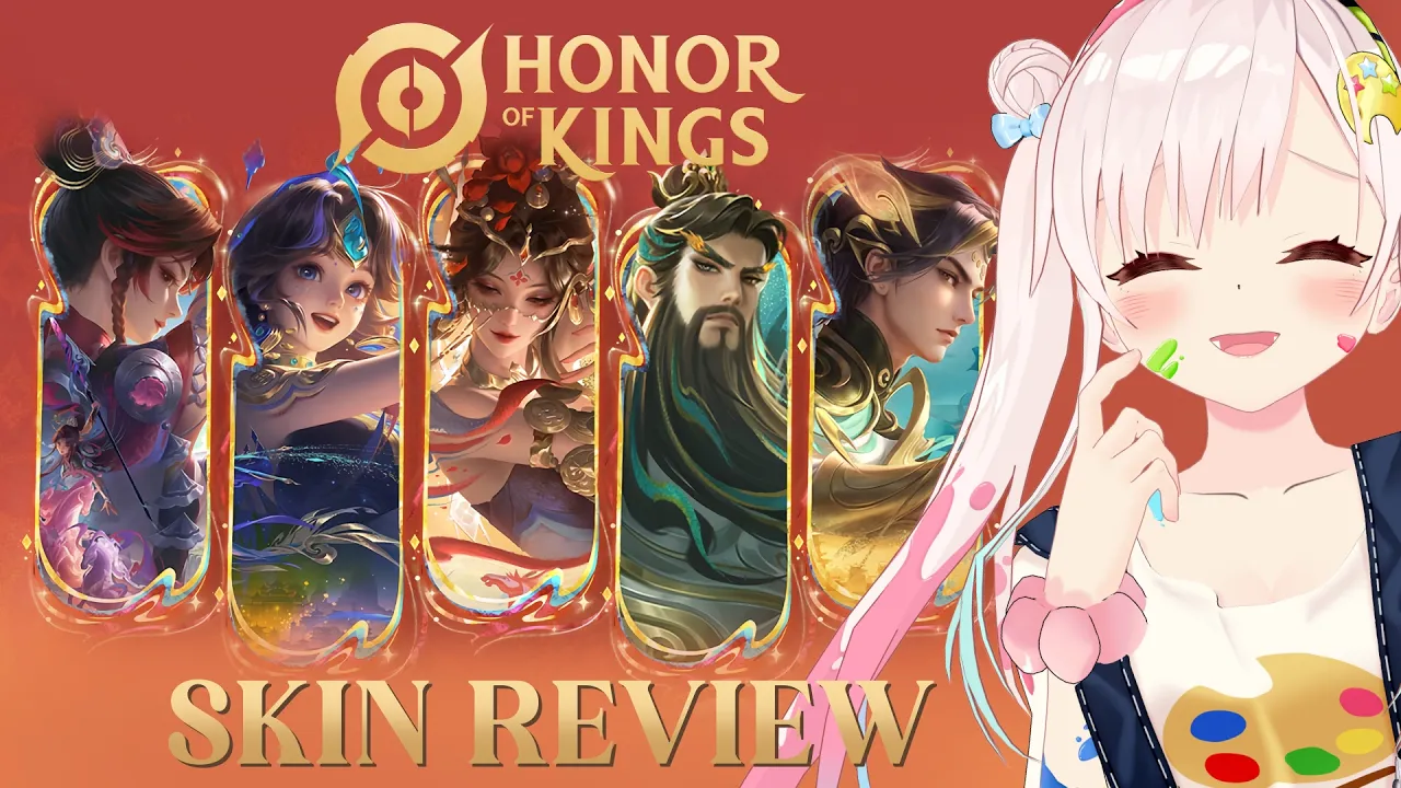 【Honor of Kings】2026 NEW YEAR SKIN REVIEW【IOFI / HOLOLIVE】