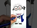 Despicable Me 4 Coloring Pages How to color Minion