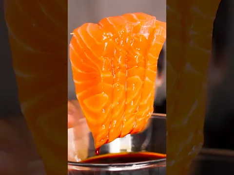 Salmon Sushi Sashimi ASMR
