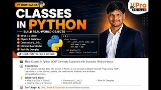 Classes in Python Python OOP Tutorial for Beginners Objects Constructors Methods