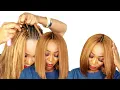 MUST WATCH Most Beautiful Straight Bob Crochet Hairstyle Braid Extension