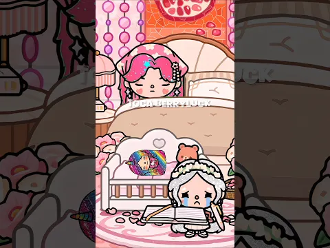 Beautiful baby unicorn and an unfortunate albino girl💘😣 #tocaboca #tocalifeworld #shorts