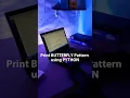 Print Butterfly pattern using Python