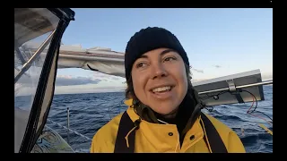 Leaving New Zealand in My 27′ Boat in 40 Knots and 15′ Seas WHS 123