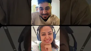 Avika Gor x Vicky Sandhu Insta Live Talk Bukhaar Song 🎧♥️ #instagramlive