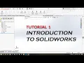 to Solidworks for Beginner s Tutorial 1 Easy Explanation English-
