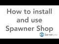 How to Setup SpawnerShop - Minecraft Java