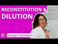 Reconstitution and Dilution Dosage Calculation LevelUpRN