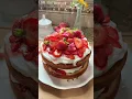 Lagu Strawberry Shortcake Cake Recipe 🍓🍰: The Ultimate Summer Dessert! #CakeRecipe #HomeBaking #baking