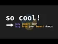 NEW in Python 3 15 Explicit Lazy Imports