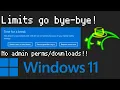 How to remove Microsoft screen time limits without admin