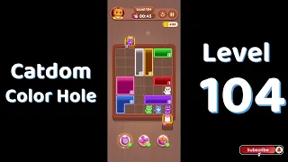 Catdom Color Hole Level 104 Screenshot