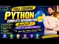 Python Complete Introduction in Telugu Python Basics to Advanced Concepts Full Course