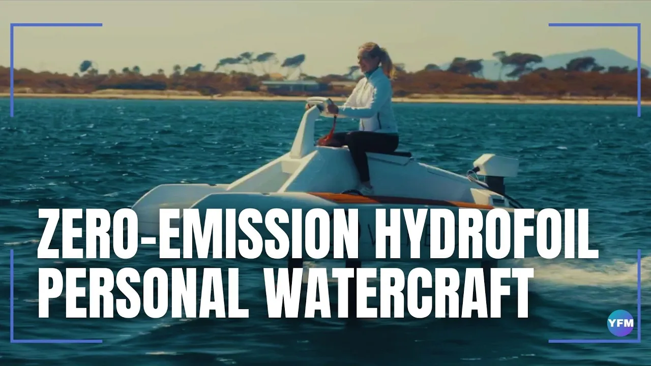 ZERO-EMISSION HYDROFOIL PERSONAL WATERCRAFT