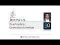 Java Part-14 Method Overloading Constructor Overloading in Java Gujarati