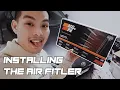 INSTALLING the K N Panel fitler for the GT86 Updates on the channel