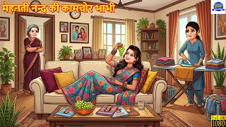 मेहनती नन्द की कामचोर भाभी | Kaamchor Bhabhi | Hindi Kahani | Moral Stories | Hindi Cartoon | Story