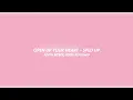 OPEN UP YOUR HEART - justin bieber, eddie benjamin (sped up)