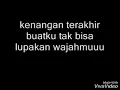 Download Lagu Lirik Dyho Haw [Kenangan Terakhir]