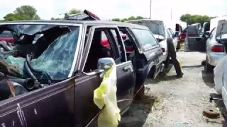 1986 Oldsmobile Custom Cruiser wagon at LKQ junkyard in Largo FL