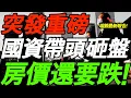 Lagu 突发重磅！国资带头砸盘，房地产彻底疯狂！瑞银最新报告，房价还要跌！