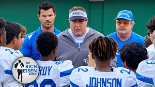 actor kevin james on portraying sean payton in netflix s home team the rich eisen show