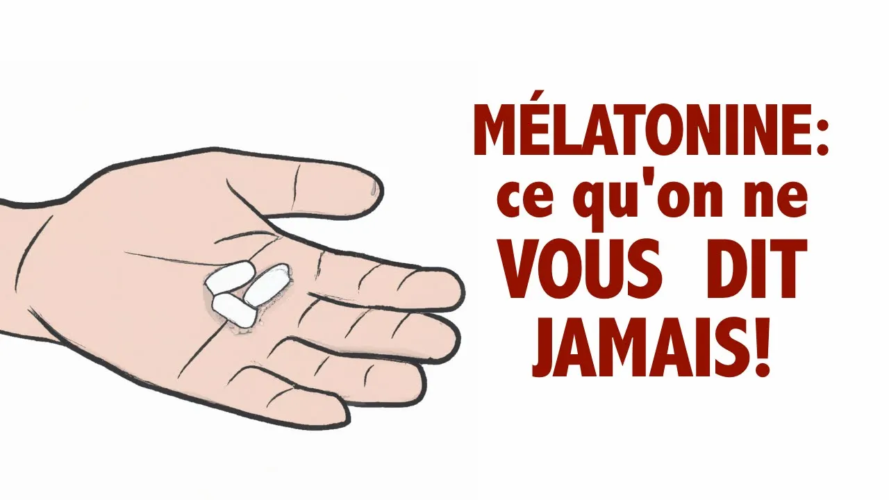 Mélatonine: ce qu'on ne vous dit jamais!