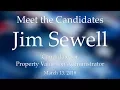 Meet the Candidates Primary 2018 PVA - Jim Sewell