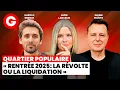 Download Lagu « Rentrée 2025 : La révolte ou la liquidation » avec Aude Lancelin, Didier Maïsto et Harold Bernat