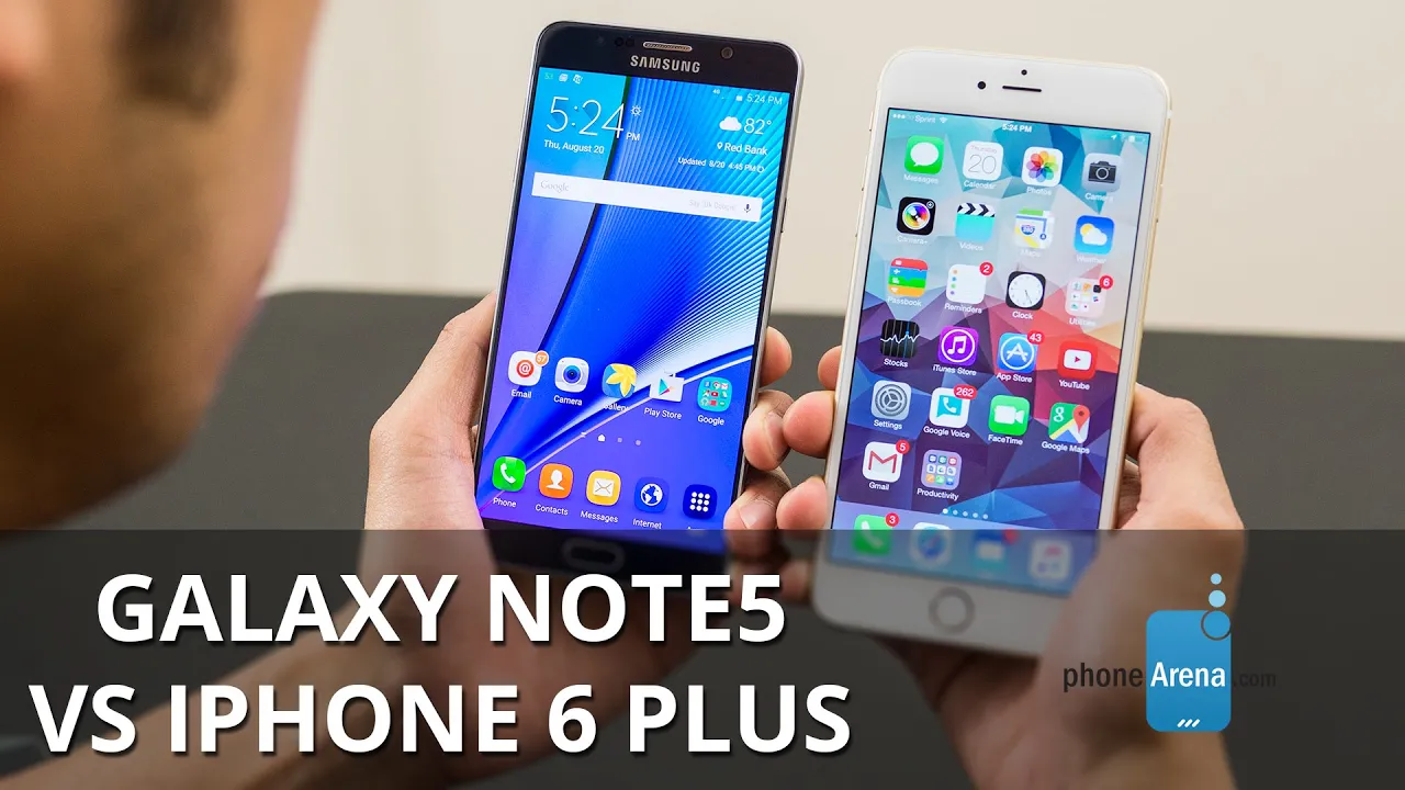 Galaxy Note 5 vs iPhone 6 - Detailed Camera Test