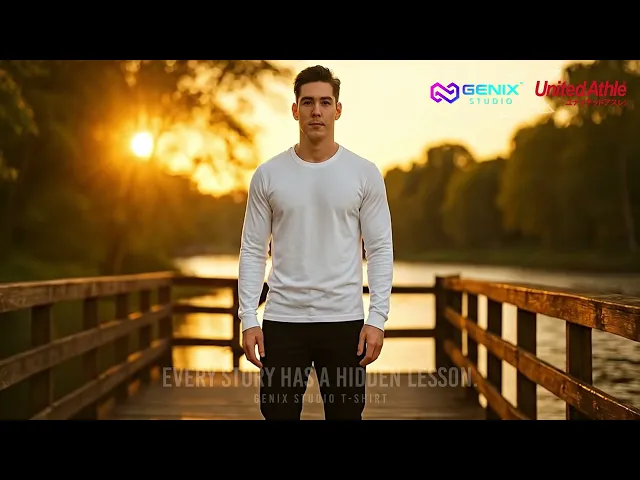T-shirt round neck long sleeve original (Original) Genix Studio (Jejik + Ling Rockstar)