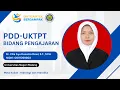 Lagu PDD-UKTPT Bidang Pengajaran | Serdos 2025 | Vita Ayu Kusuma Dewi - Universitas Negeri Malang