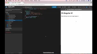 How to create a Hello World using StackBlitz
