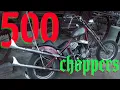 500 Choppers in 4K 8 hour compilation of vintage custom motorcycles and music
