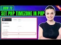 How to set PHP timezone in php 2026 Change the PHP Timezone Setting