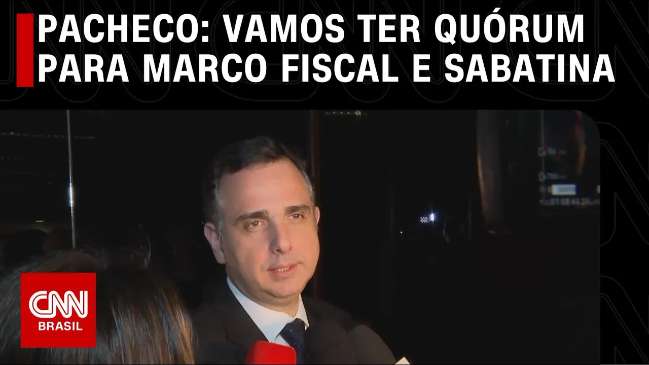 Pacheco sinaliza que Senado vai votar marco fiscal nesta quarta (21) | CNN ARENA