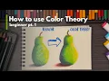 Color Theory for Beginners Easy Step-by-Step Pear Coloring Tutorial