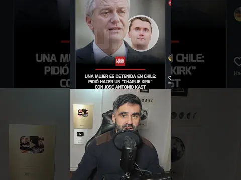 Presa por amenazar al presidente de Chile Kast