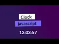 How to create digital clock using javascript and Html