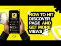How to Get a Snapchat Public Profile 2026 Hit Discover Get More Views