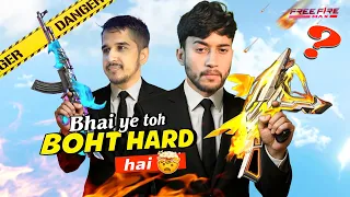 Badge99 Amit Bhai did a Hardest Challenge Desi gamers in Pro Lobby