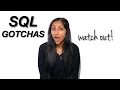 watch out for these common SQL mistakes Data Science Tips and Advice