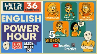 5 Videos To Learn English In 36 Minutes With Mark Kulek ESL  5 Videos To Learn English In 36 Minutes With Mark Kulek ESL