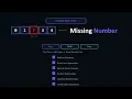 Missing Number - LeetCode 268 JavaScript solution DSAhindi