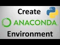 Create Anaconda Environment create conda environment python environment in terminal ubuntu linux